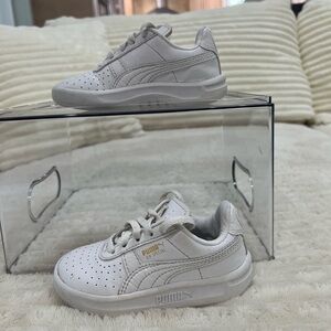 PUMA GV Special Toddler Easy On Sneakers Size Kids 5 Color White